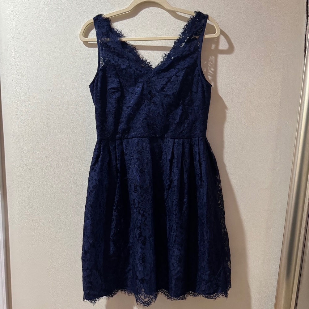 Navy Weddington Way Bridesmaid Dress